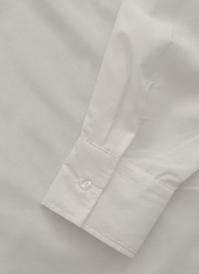 ブロードオーバーシャツ　袖の拡大画像　revoam（レヴォーム）