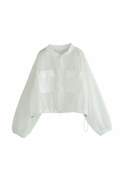 美品LOHENブルゾン　ライトベージュ 美品LOHENブルゾンライトベージュ